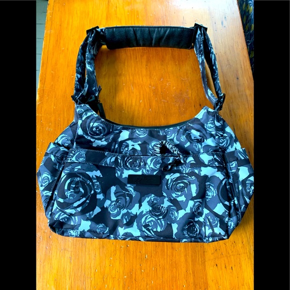 Ju-Ju-Be Handbags - Jujube black/grey floral diaper bag